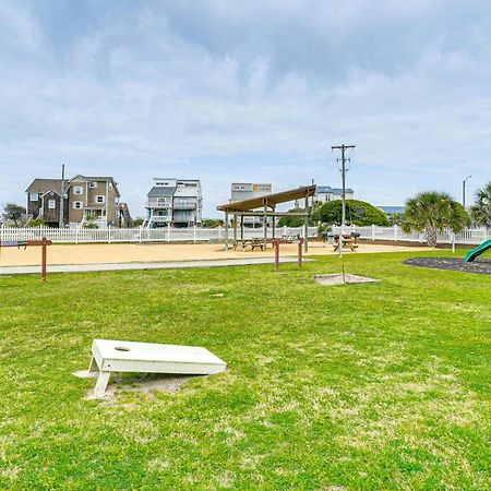 Steps To The Beach Oceanfront Condo With Lanai! North Topsail Beach Extérieur photo