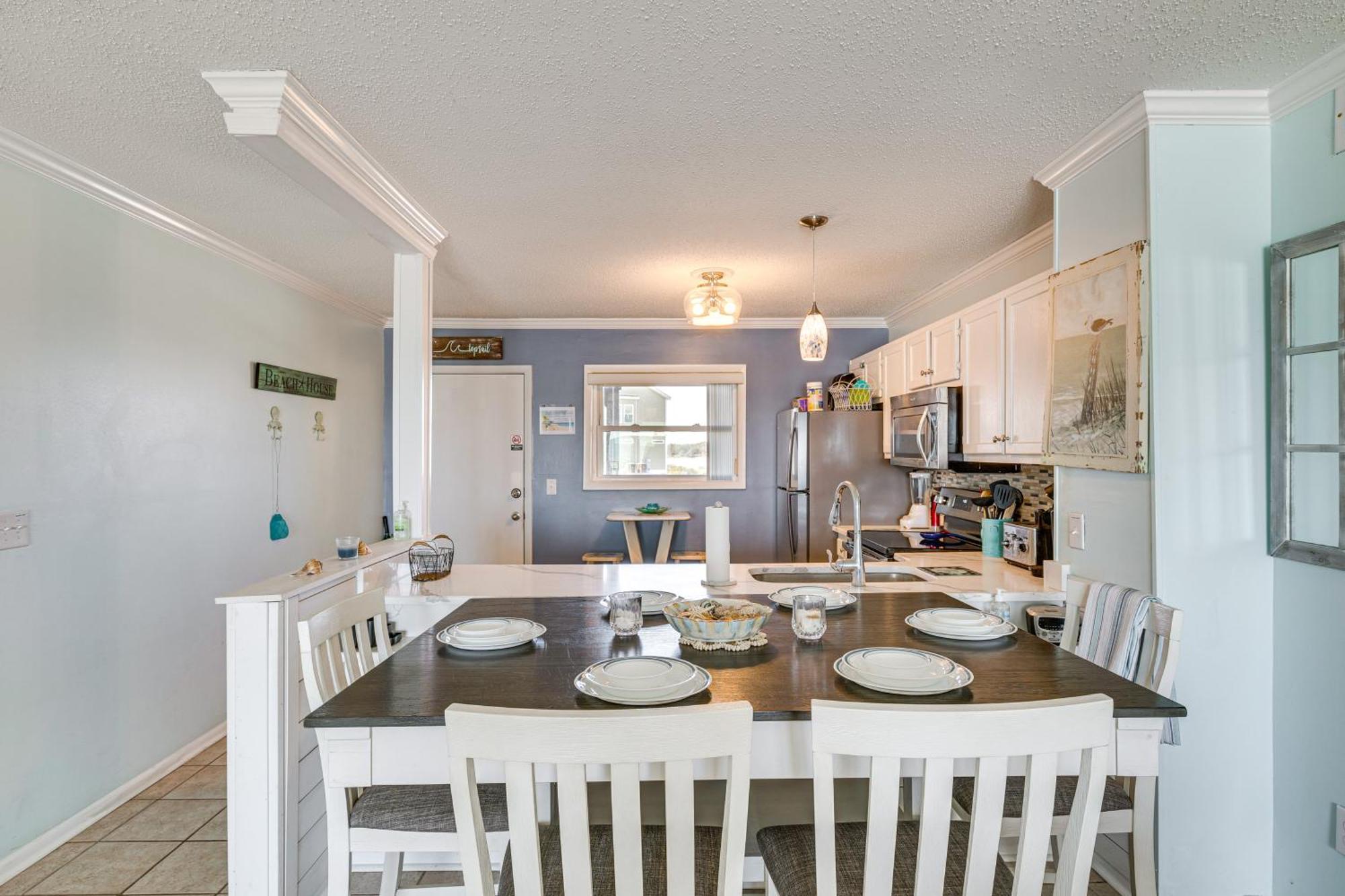 Steps To The Beach Oceanfront Condo With Lanai! North Topsail Beach Extérieur photo