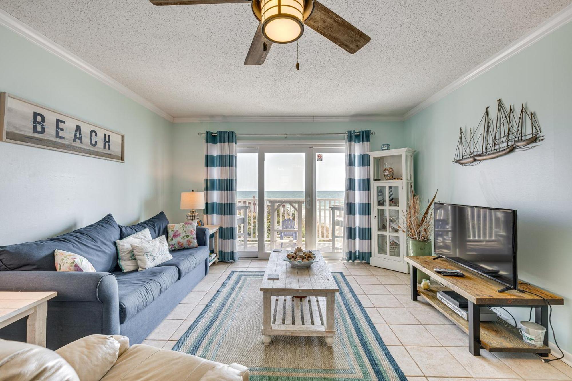 Steps To The Beach Oceanfront Condo With Lanai! North Topsail Beach Extérieur photo