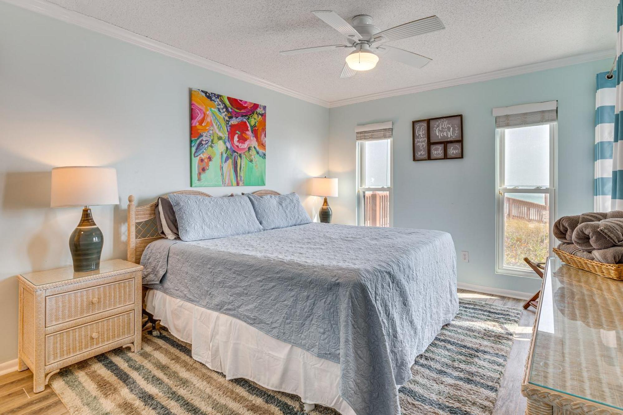 Steps To The Beach Oceanfront Condo With Lanai! North Topsail Beach Extérieur photo