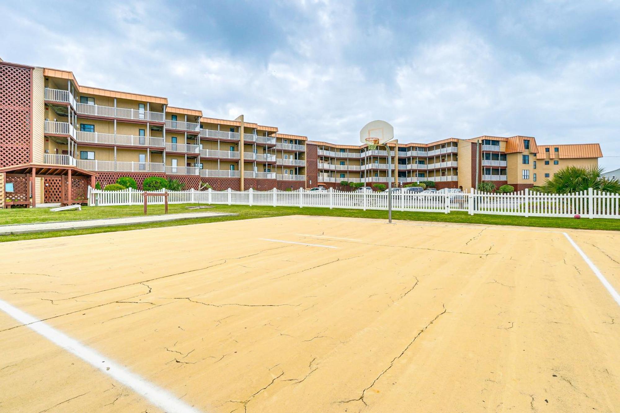 Steps To The Beach Oceanfront Condo With Lanai! North Topsail Beach Extérieur photo