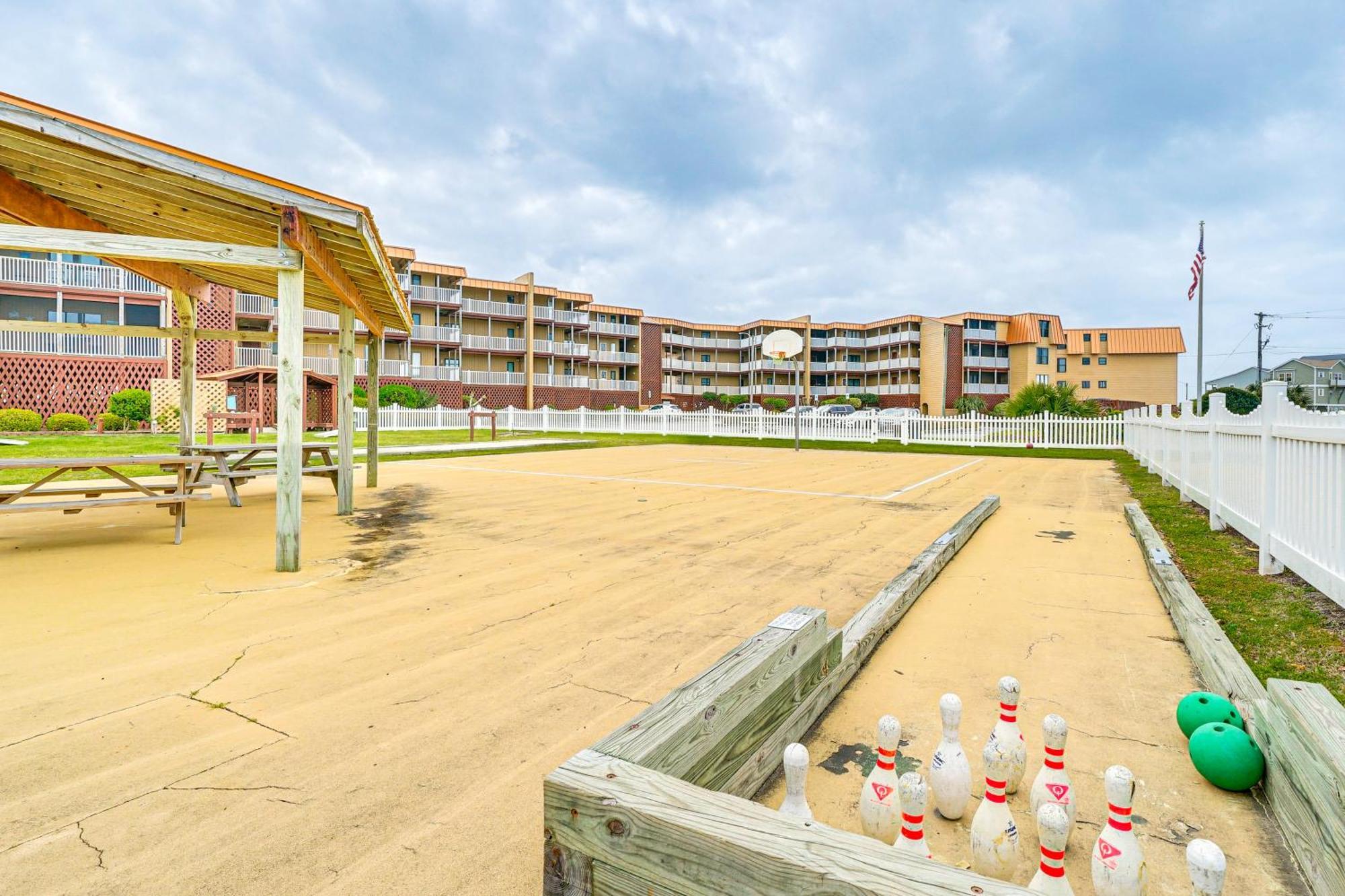 Steps To The Beach Oceanfront Condo With Lanai! North Topsail Beach Extérieur photo