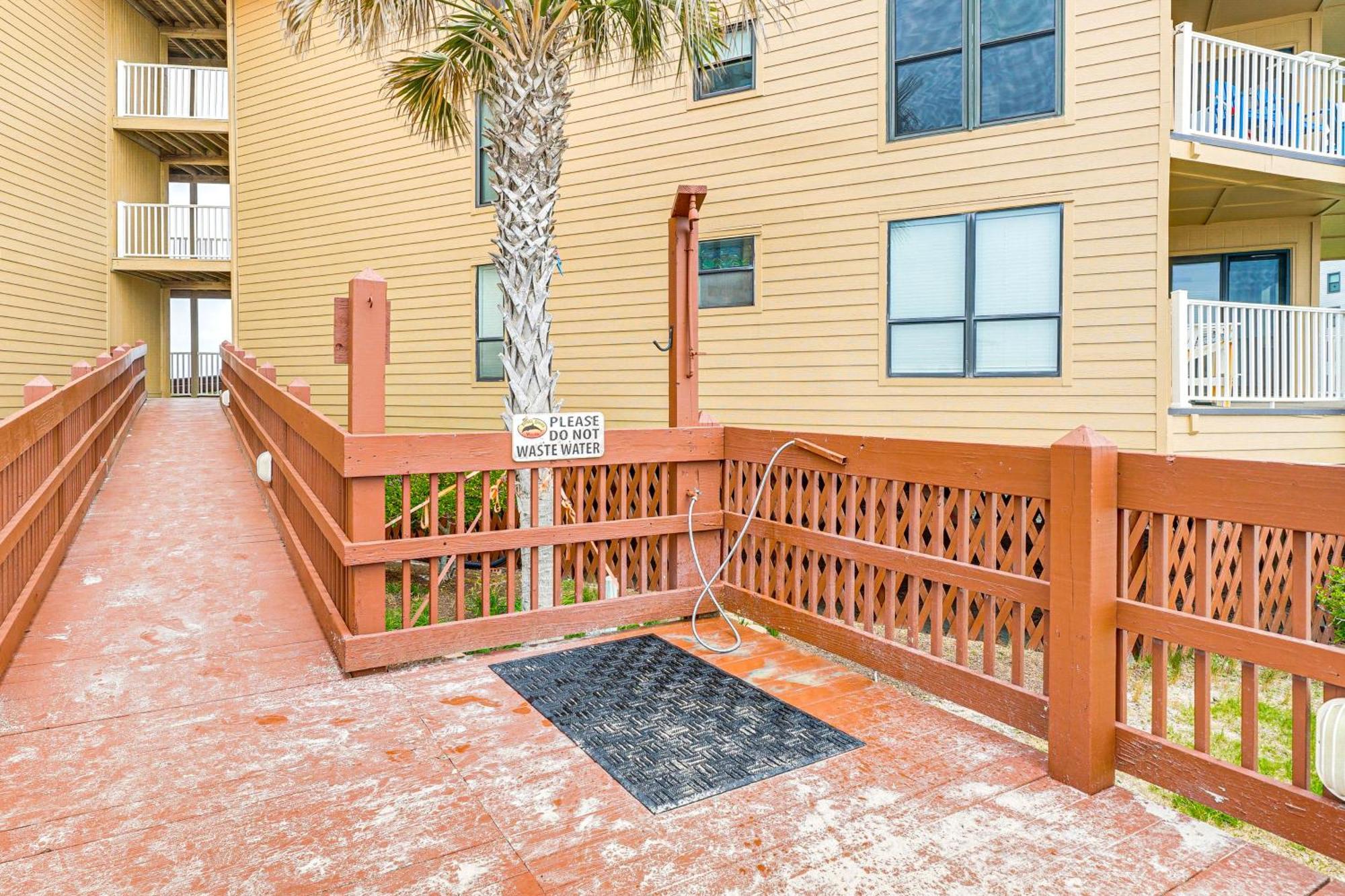 Steps To The Beach Oceanfront Condo With Lanai! North Topsail Beach Extérieur photo