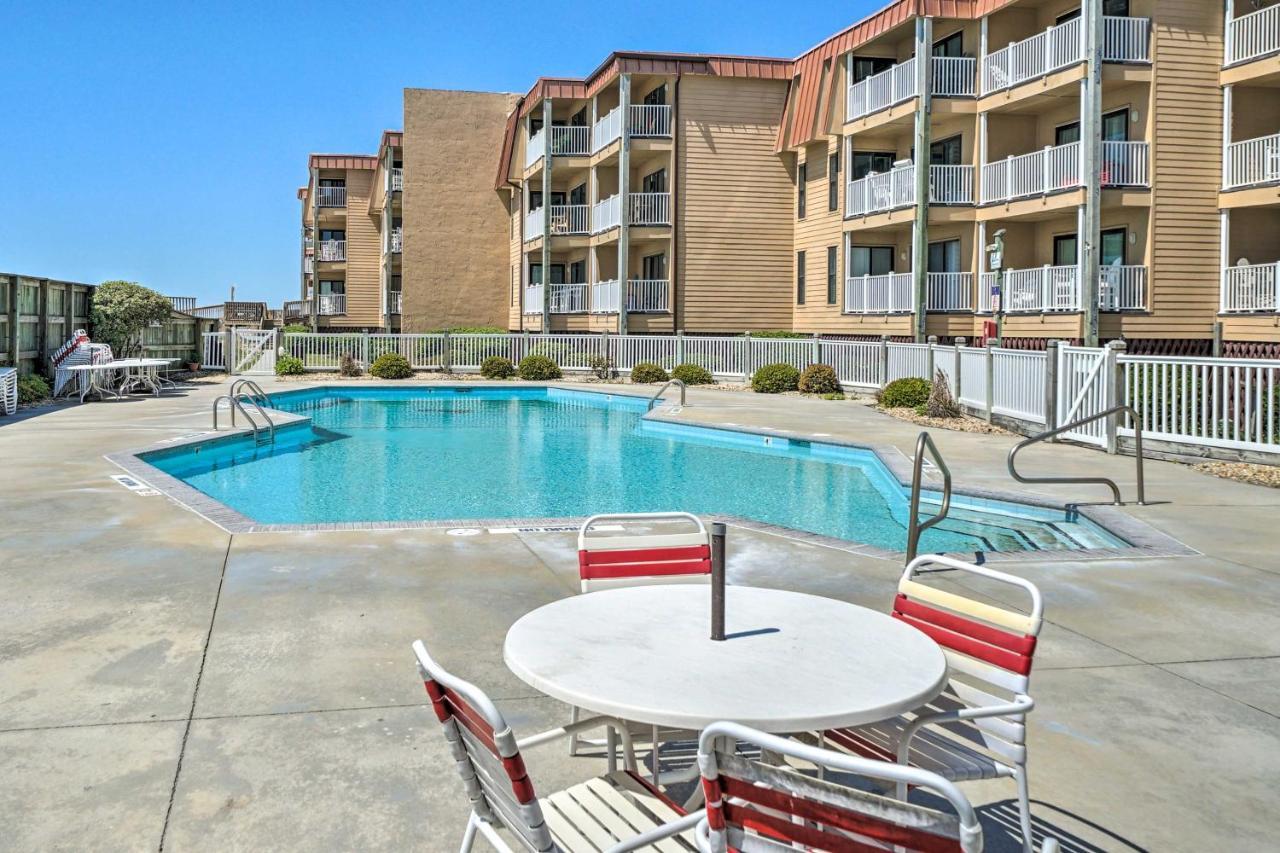 Steps To The Beach Oceanfront Condo With Lanai! North Topsail Beach Extérieur photo